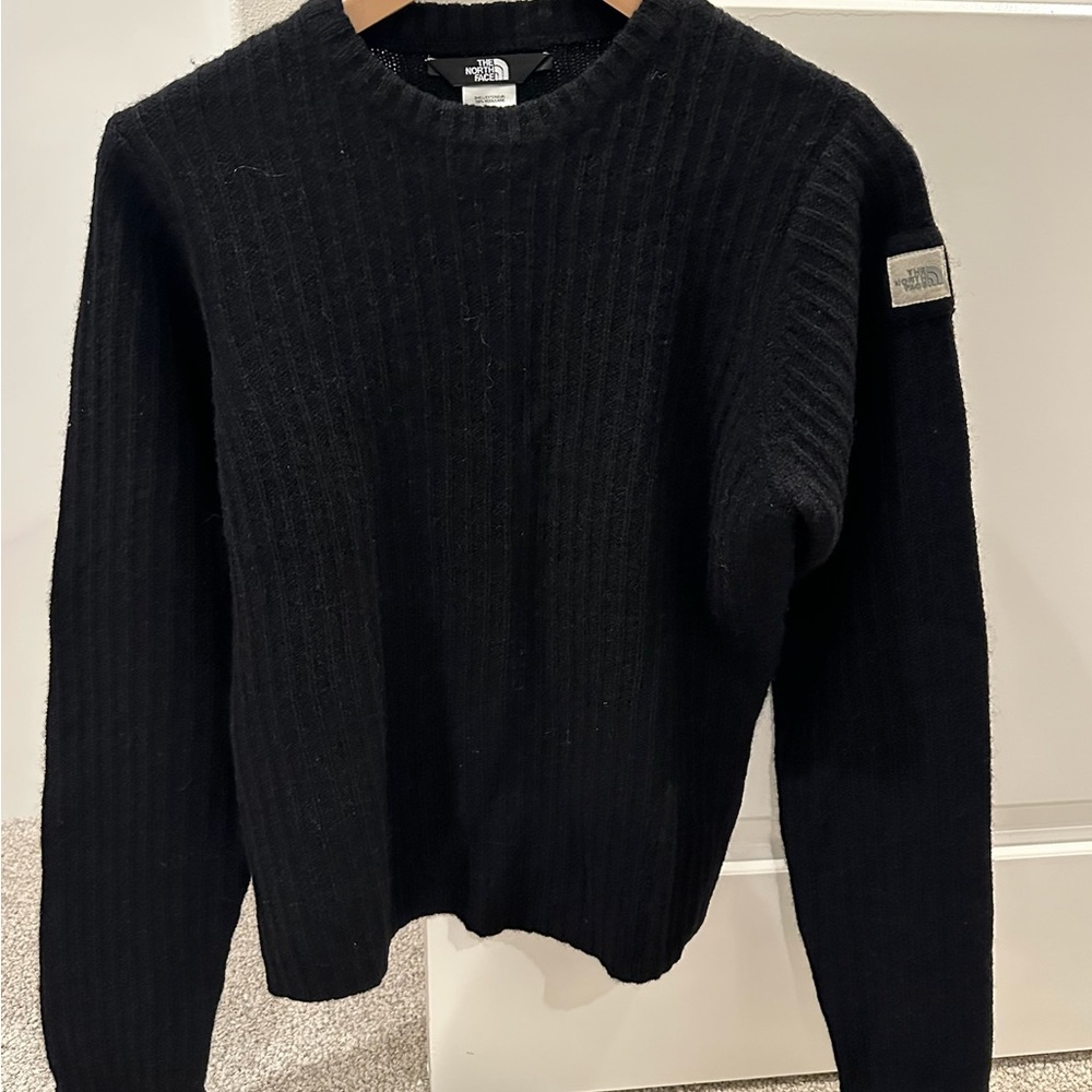 Northface Black Wool Sweater